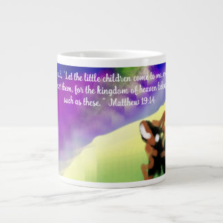 jesus love us Jumbo-Tasse