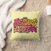 Jesus Lover Kissen (Decke)