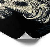 Jesus Loves Me And My Tattoos Christian Tattooed T Poster (Ecke)