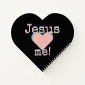 Jesus loves ♥ me! notizblock (Rückseite)
