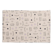 Jesus Loves Me Tan Kissenbezug (Rückseite)