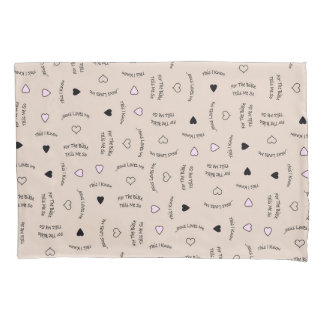 Jesus Loves Me Tan Kissenbezug