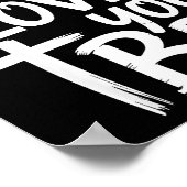 Jesus Loves You Bro Christian Religious  Poster (Ecke)