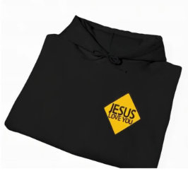 Jesus loves you, faith inspiration design idea hoodie