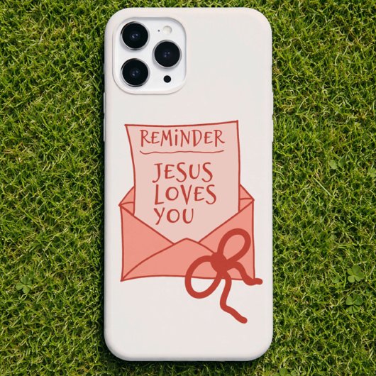 Jesus loves you phone case