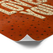 Jesus Loves You Rustic Christian Encouragement Poster (Ecke)