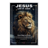 Jesus - Löwe König 3 Poster (Vorderseite)