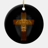 Jesus Löwe von Juda Ornament (Hinten)