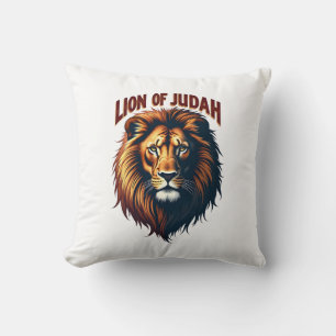 Jesus Löwe von Juda Vintage-Stich Christian Te Kissen