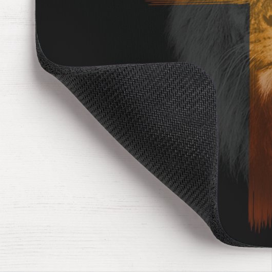 Jesus Löwe von Judah Mousepad (Ecke)