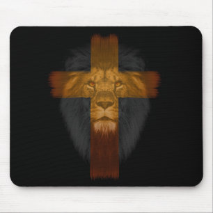 Jesus Löwe von Judah Mousepad
