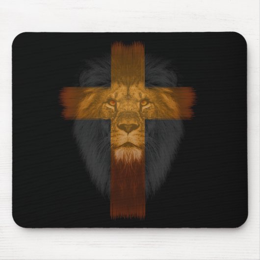 Jesus Löwe von Judah Mousepad (Vorne)