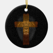Jesus Löwe von Judah Ornament (Vorne)