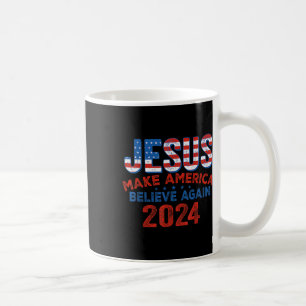 Jesus macht Amerika wieder zum 4. Juli Chris Kaffeetasse