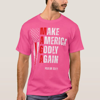 Jesus macht Amerika wieder zum amerikanischen Patr T-Shirt