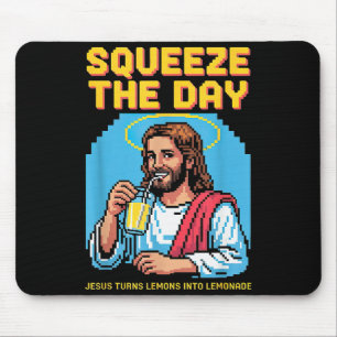 Jesus macht Limonade Lustiger Christ Männer Frauen Mousepad