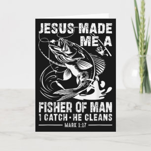 Jesus machte mich zu einem Menschenfischer Markus  Karte