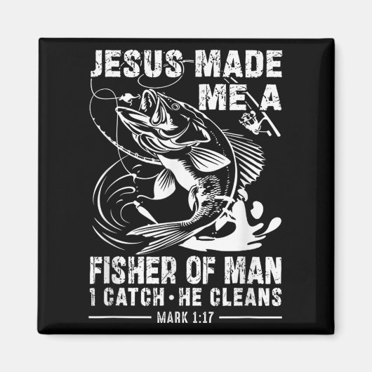 Jesus machte mich zu einem Menschenfischer Markus Magnet (Vorne)
