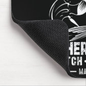 Jesus machte mich zu einem Menschenfischer Markus Mousepad (Ecke)