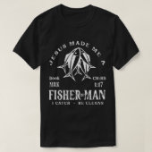 Jesus machte mich zum Fischer des Menschen, den ic T-Shirt (Design vorne)