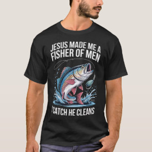 Jesus machte mich zum Fischermann T-Shirt