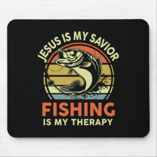 Jesus machte mich zum Menschenfischer Christlich l Mousepad