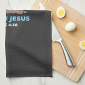 Jesus machte Nickerchen Faultier Lustiger Bibelver Geschirrtuch (Viertel Falte)