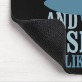 Jesus machte Nickerchen und ging fischen, so wie J Mousepad (Ecke)