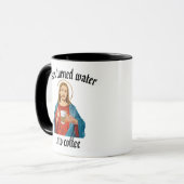 JESUS MACHTE WASSER IN KAFFEE TASSE (Vorderseite Links)