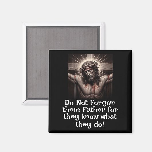 Jesus Magnet (Vorderseite/Rückseite)