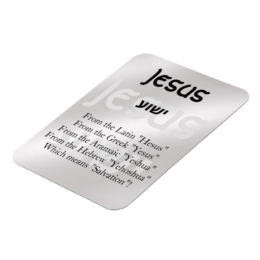 Jesus Magnet (Linke Seite)