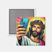 Jesus Magnet! Magnet (Vorderseite/Rückseite)