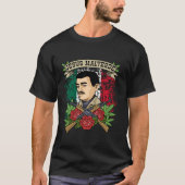 Jesus Malverde Frauen Männer Mexiko Jesus Malverde T-Shirt (Vorderseite)