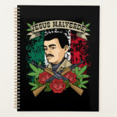 Jesus Malverde Geschenk Frauen und Männer Jesus Ma Planer (Vorderseite)
