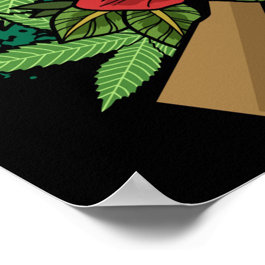 Jesus Malverde Gift Women & Men Jesus Malverde Poster (Ecke)