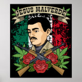 Jesus Malverde Gift Women & Men Jesus Malverde Poster (Vorne)