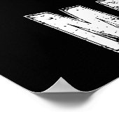 Jesus Malverde Mexican Hero Gift Poster (Ecke)