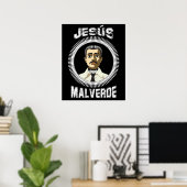Jesus Malverde Mexican Hero Gift Poster (Heimbüro)