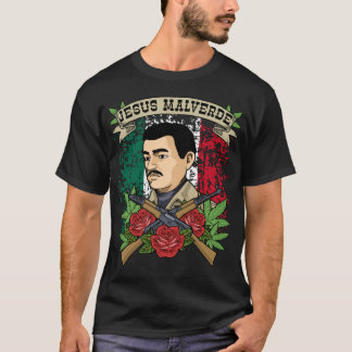 Jesus Malverde Womens Mens T-Shirt