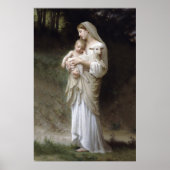 Jesus, Maria und das Lamm groß. Poster (Vorne)