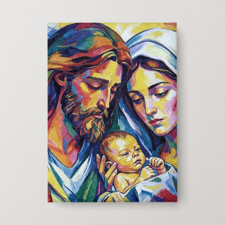 Jesus Maria und Josef Button