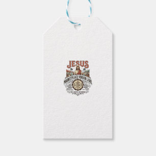 Jesus Marktplatz Verkäufer Label Jesus Marktplatz  Geschenkanhänger