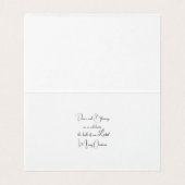Jesus Mary and Joseph Christmas Card (Innenseite Aufgefaltet)
