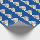 Jesus, Mary, Joseph, Weihnachten Geschenkpapier (Ecke)