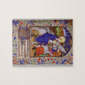 Jesus Mary und Joseph fliegen nach Ägypten Puzzle (Horizontal)