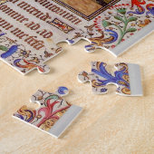 Jesus Mary und Joseph fliegen nach Ägypten Puzzle (Seite)