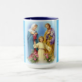 Jesus, Mary und Joseph-Gebet-Tasse Tasse (Zentrum)