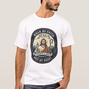 Jesus Matcha Cafe Trend Shirt Christliches Grafik_