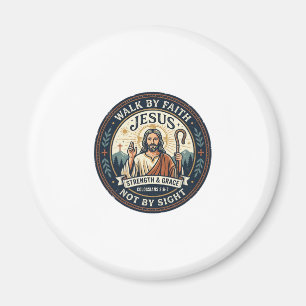 Jesus Matcha Cafe Trend Shirt Christliches Grafik_ Magnet