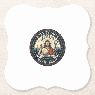 Jesus Matcha Cafe Trend Shirt Christliches Grafik_ Untersetzer